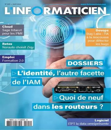 L’Informaticien N°205 – Avril 2022  [Magazines]