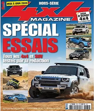 4×4 Magazine Hors Série N°31 – Edition 2020  [Magazines]