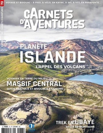 Carnets d’Aventures N°73 – Octobre-Décembre 2023  [Magazines]