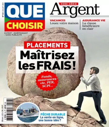 Que Choisir Hors Série Argent N°163 – Juillet 2021  [Magazines]