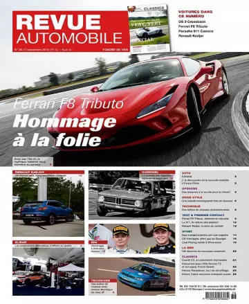 Revue Automobile N°36 Du 5 Septembre 2019  [Magazines]