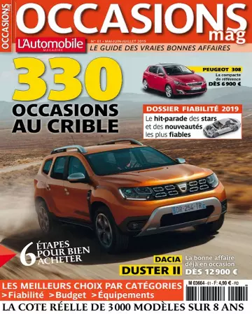 L’Automobile Occasions Mag N°61 – Mai-Juillet 2019  [Magazines]