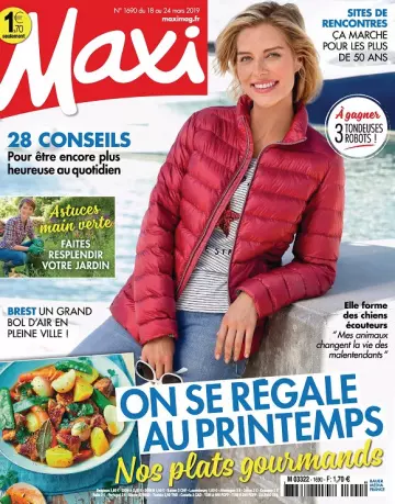 Maxi N°1690 Du 18 au 24 Mars 2019  [Magazines]