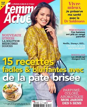 Femme Actuelle N°1853 Du 30 Mars 2020  [Magazines]