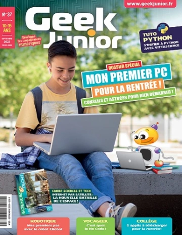 Geek Junior N°37 – Septembre 2023  [Magazines]