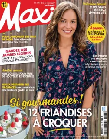 Maxi France - 3 Juin 2019  [Magazines]