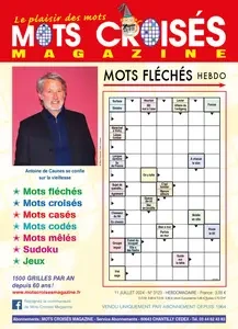 Mots Croisés Magazine N.3123 - 11 Juillet 2024  [Magazines]