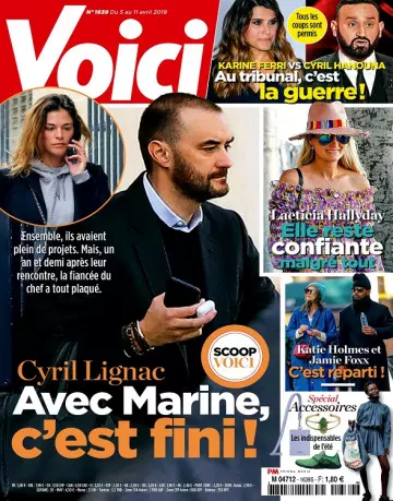 Voici N°1639 Du 5 au 11 Avril 2019  [Magazines]