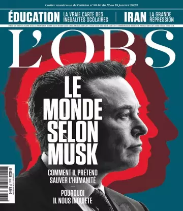 L’Obs N°3040 Du 12 au 18 Janvier 2023  [Magazines]