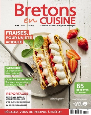 Bretons en Cuisine N°48 – Juillet-Août 2023  [Magazines]