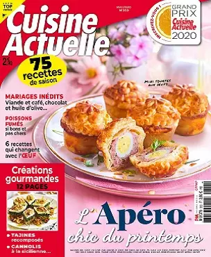 Cuisine Actuelle N°353 – Mai 2020  [Magazines]