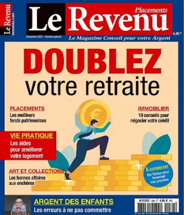 Le Revenu Placements N°288 – Novembre 2021  [Magazines]