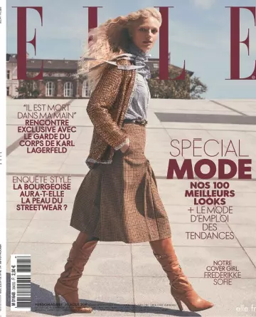 Elle N°3845 Du 30 Août au 5 Septembre 2019  [Magazines]