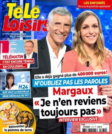 Télé Loisirs - 27 Janvier 2020  [Magazines]