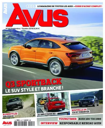 Avus N°53 – Septembre-Octobre 2019  [Magazines]