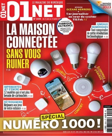 01Net N°1000 Du 21 Juin 2023  [Magazines]