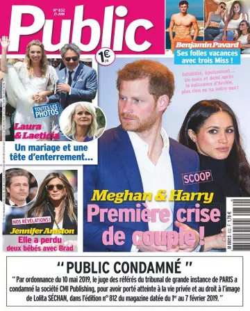 Public N°832 Du 21 au 27 Juin 2019  [Magazines]