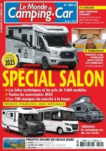 Le Monde du Camping-Car - Octobre 2024  [Magazines]