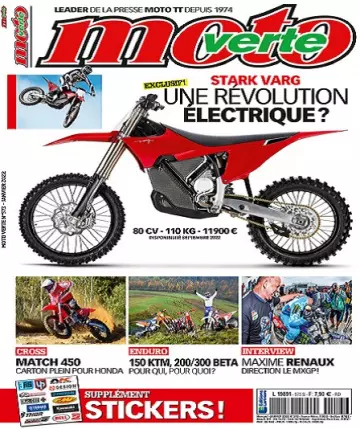 Moto Verte N°573 – Janvier 2022  [Magazines]