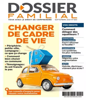 Dossier Familial N°560 – Septembre 2021  [Magazines]