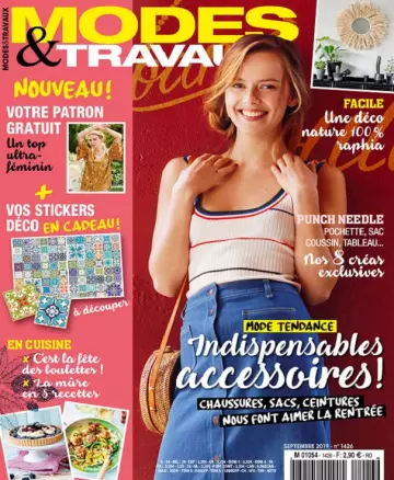 Modes et Travaux N°1426 – Septembre 2019  [Magazines]