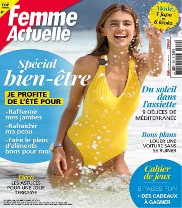 Femme Actuelle N°1974 Du 25 au 31 Juillet 2022  [Magazines]