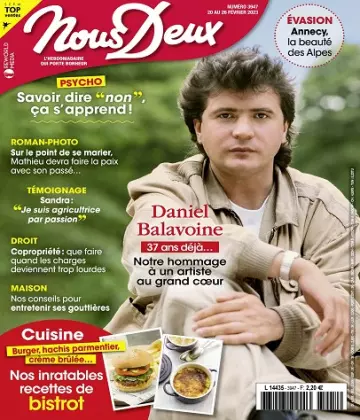 Nous Deux N°3947 Du 20 au 26 Février 2023  [Magazines]