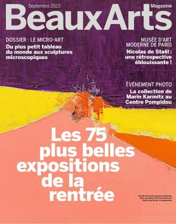 Beaux Arts Magazine N°470 – Septembre 2023  [Magazines]