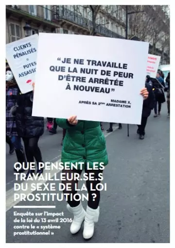 QUE PENSENT LES TRAVAILLEUR.SE.S DU SEXE DE LA LOI PROSTITUTION ?  [Livres]