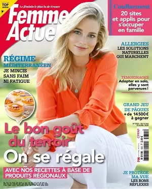 Femme Actuelle N°1855 Du 11 Avril 2020  [Magazines]