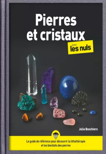 Pierres et cristaux pour les Nuls  Julia Boschiero  [Livres]