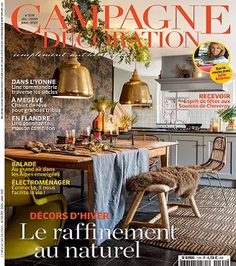 Campagne Décoration N°128 – Décembre 2020-Janvier 2021  [Magazines]