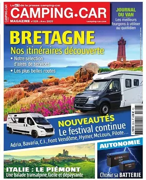 Camping-Car Magazine N°328 – Avril 2020  [Magazines]