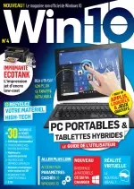 Win 10 N°4 - Janvier 2017  [Magazines]