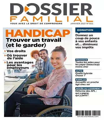 Dossier Familial N°552 – Janvier 2021  [Magazines]