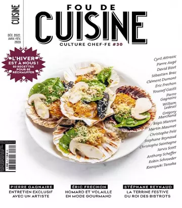 Fou De Cuisine N°30 – Décembre 2022-Février 2023  [Magazines]