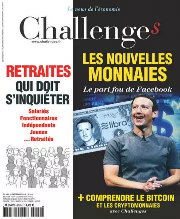 Challenges N°620 Du 5 Septembre 2019  [Magazines]