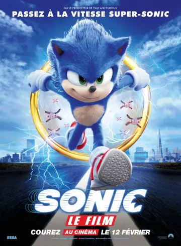 Sonic le film  [WEB-DL 720p] - TRUEFRENCH