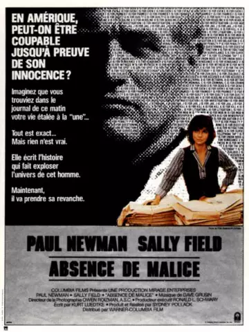 Absence de Malice [BDRIP] - TRUEFRENCH