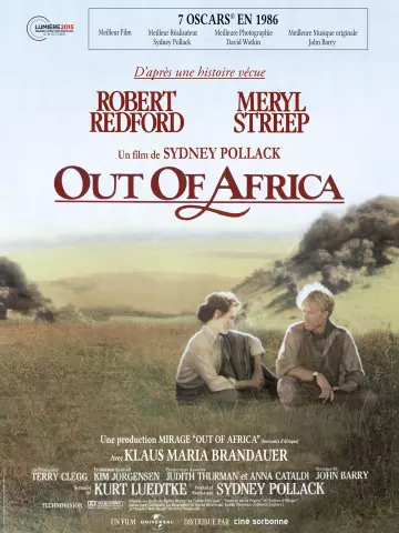 Out of Africa - Souvenirs d'Afrique  [BDRIP] - TRUEFRENCH