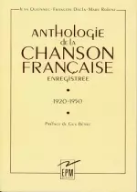 Anthologie de la chanson Française enregistrée Coffret 1  [Albums]