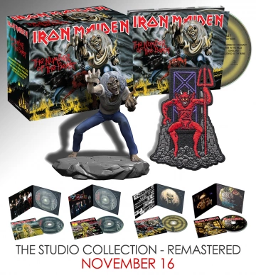 Iron Maiden - The Studio Collection 1980 à 2000 (12 CDs Remastered 2015)  [Albums]